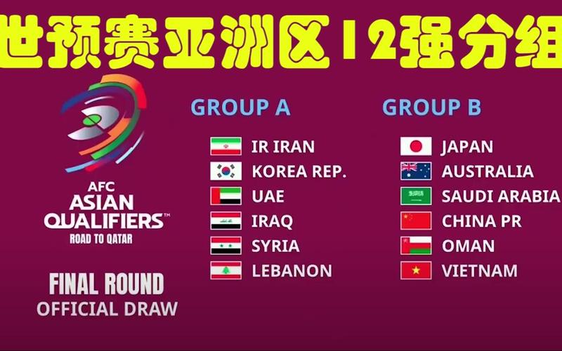 世预赛12强分组抽签